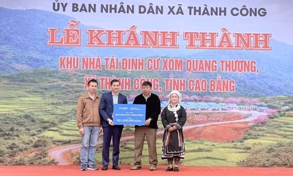 Cao Bằng: Khánh thành khu tái định cư cho người dân bị thiệt hại do thiên tai