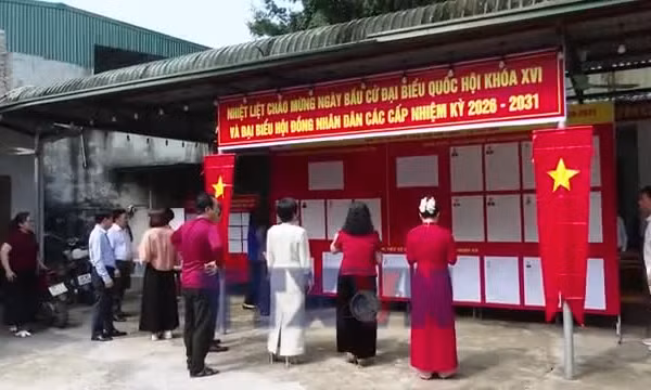 Đồng bào vùng cao Phú Thọ hướng về ngày hội bầu cử