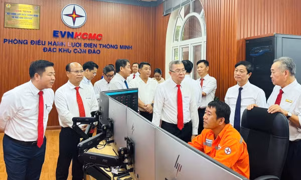 Đặc khu Côn Đảo chính thức sử dụng lưới điện thông minh