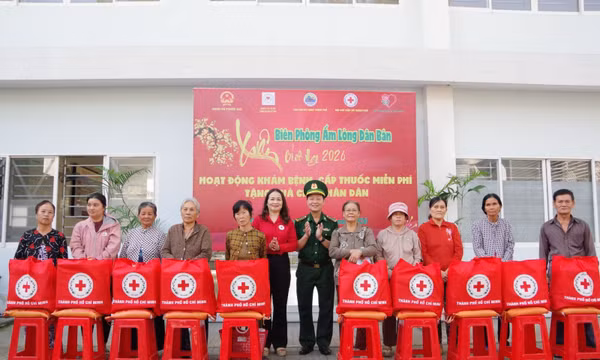 Nhiều hoạt động ý nghĩa trong chương trình 'Xuân Biên phòng ấm lòng dân bản'