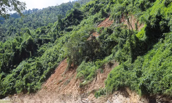 Nghệ An: Phát hiện cung sạt lở uy hiếp hàng trăm hộ dân ở bản Na Ngân
