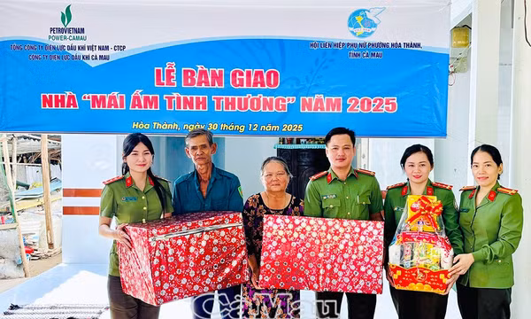 Chung tay xây dựng mái ấm nghĩa tình nơi cực Nam Tổ quốc