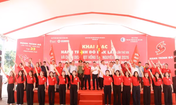 Hành trình Đỏ đã trở thành chiến dịch hiến máu tình nguyện quy mô lớn nhất cả nước