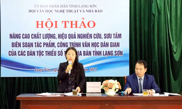 Lạng Sơn: Bảo tồn và quảng bá văn học dân gian của các dân tộc thiểu số