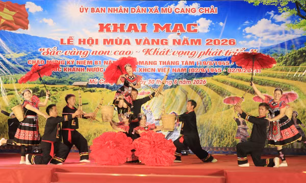 Khai mạc Lễ hội Mùa vàng tại Mù Cang Chải