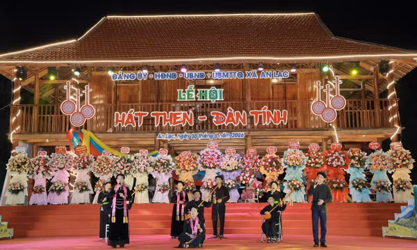 Lễ hội Hát then - Đàn tính ở quê hương An Lạc
