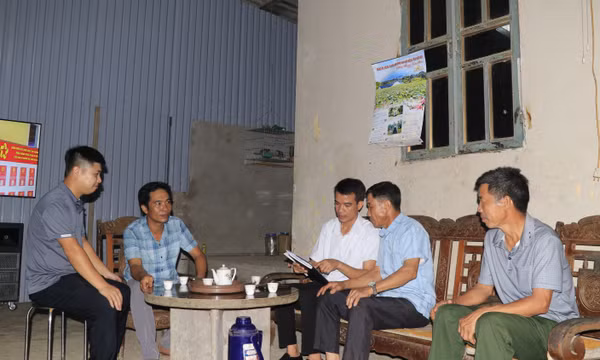Người dân thuận lòng sắp xếp thôn, tổ dân phố