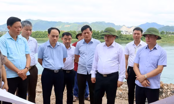 Đôn đốc tiến độ các dự án cấp bách phòng, chống thiên tai