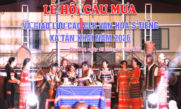 Phục dựng Lễ hội Cầu mưa của dân tộc S’tiêng