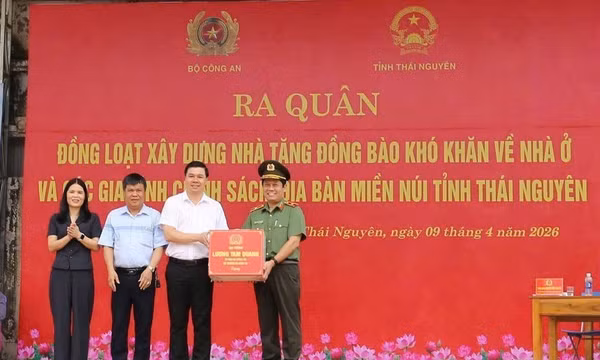 Xây nhà cho người khó khăn, gia đình chính sách ở miền núi tỉnh Thái Nguyên