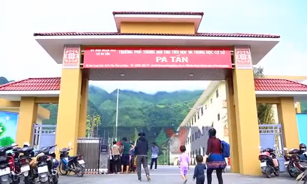 Vận hành thử nghiệm trường nội trú Liên cấp Pa Tần trước năm học mới