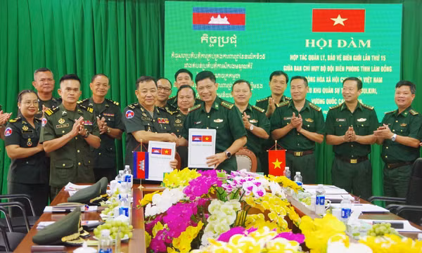 Tăng cường phối hợp quản lý, bảo vệ biên giới
