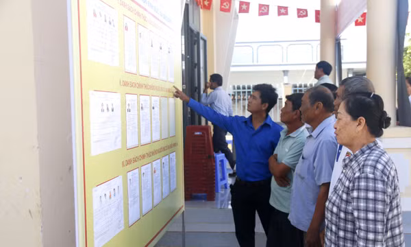 Ý Đảng, lòng dân hòa quyện giữa vùng đồng bào Chăm
