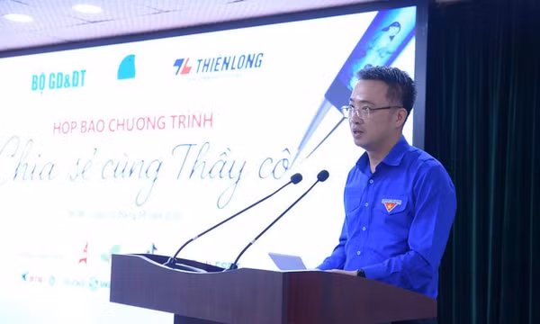 Sẽ tuyên dương 80 giáo viên tiêu biểu, xuất sắc của Chương trình 'Chia sẻ cùng thầy cô' năm 2025