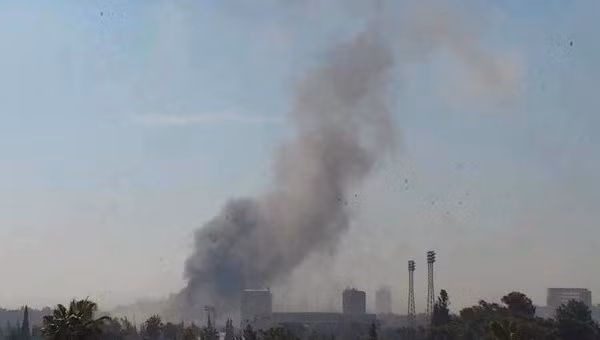 Pháo kích gần Đại sứ quán Nga tại Syria ảnh 1