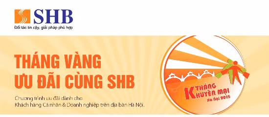 Tháng vàng ưu đãi cùng SHB ảnh 1