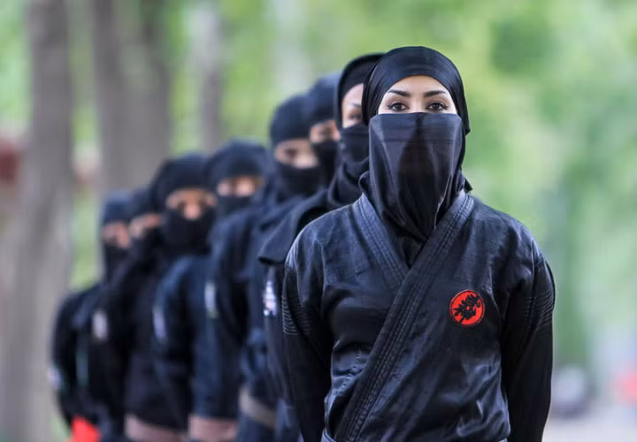 Nữ ninja Iran khổ luyện ảnh 8
