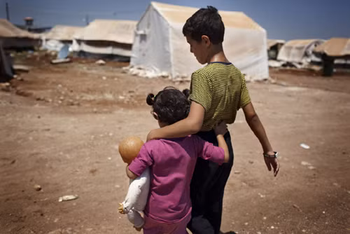 Bức tranh buồn về cuộc sống người tị nạn Syria ảnh 7