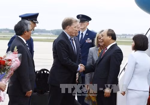 Thủ tướng Nguyễn Xuân Phúc tới Washington, tiếp Đại diện thương mại Hoa Kỳ ảnh 1