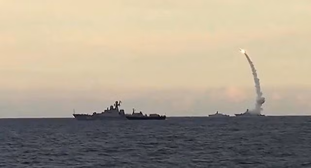 Nga phóng 4 quả tên lửa hành trình nhằm vào IS gần Palmyra ảnh 1