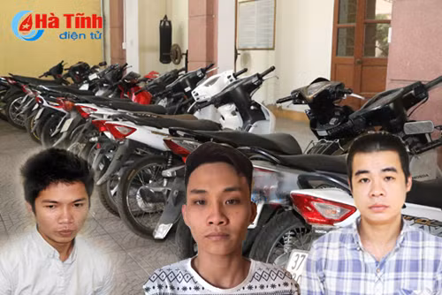 Đồng bọn đối tượng gây ra 33 vụ trộm xe máy ra đầu thú ảnh 1