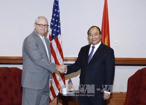 Thủ tướng Nguyễn Xuân Phúc tiếp lãnh đạo các tập đoàn lớn của Hoa Kỳ ảnh 6