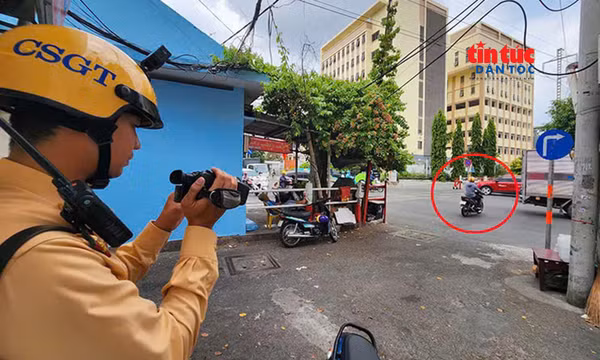 TP Hồ Chí Minh siết chặt xử lý vi phạm giao thông qua camera.