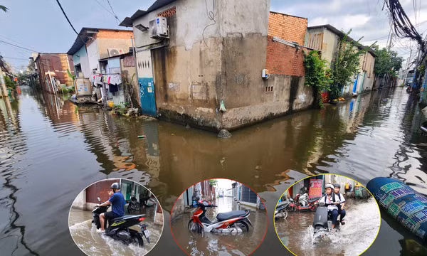 Người dân TP Hồ Chí Minh chật vật vì ngập kéo dài gần 1 tuần.