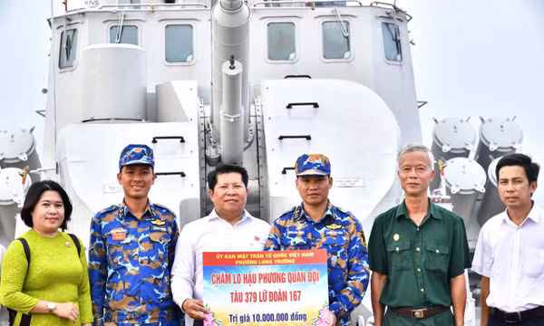 Lữ đoàn 167 và phường Long Trường chung tay xây dựng thế trận quốc phòng toàn dân.