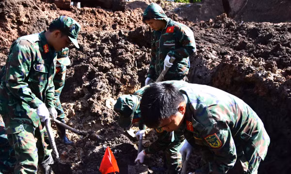 Lũy kế quy tập 778 hài cốt liệt sĩ tại Công viên Lê Thị Riêng.