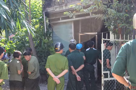 Cháy nhà, ba mẹ con thiệt mạng ảnh 1