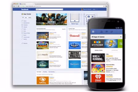 Facebook chính thức "ra mắt" kho ứng dụng di động App Center ảnh 1