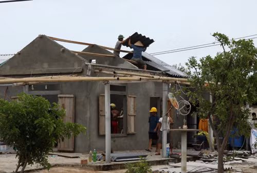 Các địa phương khắc phục hậu quả bão ảnh 2