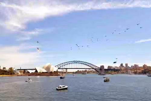 Sắc màu lễ hội Trình diễn Hải quân Quốc tế tại Australia ảnh 6