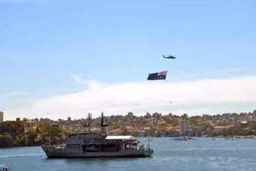 Sắc màu lễ hội Trình diễn Hải quân Quốc tế tại Australia ảnh 7