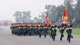 Tổng duyệt Diễu binh diễu hành kỷ niệm 70 năm chiến thắng Điện Biên Phủ