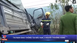 Tai nạn giao thông tại Bắc Kạn, 4 người thương vong