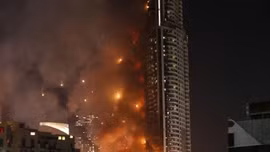 Cháy lớn tại khách sạn UAE sát giao thừa