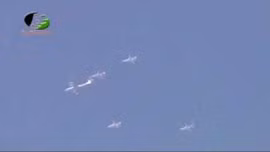 Xuất hiện video về máy bay ném bom Nga ở Syria