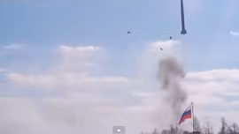 Tên lửa S-300 phát nổ khi rời khỏi bệ phóng