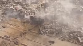 UAV Nga ghi lại hình ảnh chân thực về Damascus