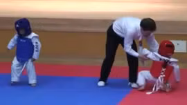 Trận Taekwondo đáng yêu nhất trong lịch sử