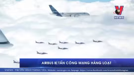 Airbus bị tấn công mạng hàng loạt