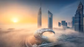 Kiến trúc siêu thực của ‘Bảo tàng Tương lai’ ở Dubai