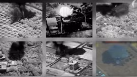 Quân đội Israel công bố video về vụ không kích Dải Gaza