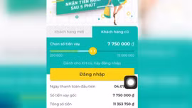 Nhiều hệ lụy từ vay tiền nhanh qua ứng dụng
