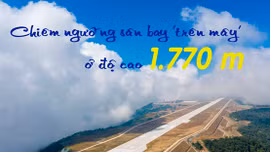 Chiêm ngưỡng sân bay ‘trên mây’ ở độ cao 1.770m