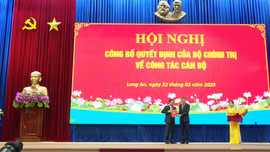 Đồng chí Nguyễn Văn Quyết giữ chức Bí thư Tỉnh ủy Long An