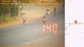 Xử lý 3 lái xe che biển số, điều khiển tốc độ lên tới 140 km/h