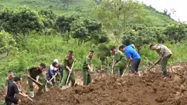 Giúp người dân vùng lũ Sơn La sớm có nơi ở mới